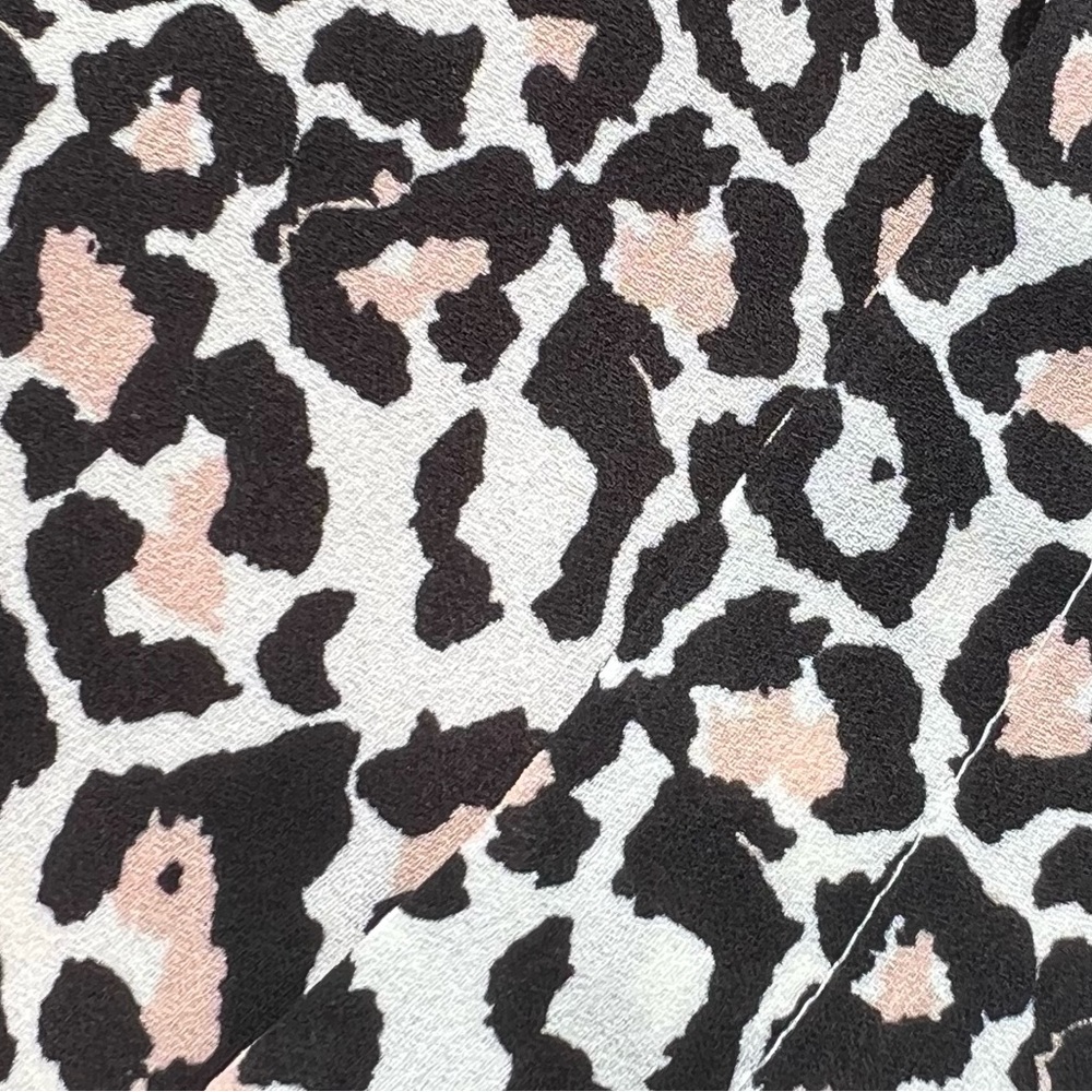 Ann Taylor Loft Multi Leopard Print Button Down B… - image 2